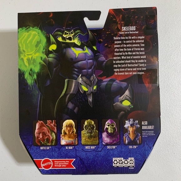 MASTERVERSE The Masters of The Universe: Revelation SKELEGOD Action Figure-NIB - Picture 6 of 11